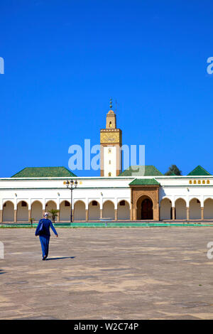 Palais Royal Mechouar et Mosquée, Rabat, Maroc, Afrique du Nord Banque D'Images