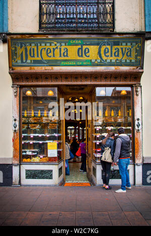 Mexique, Mexico, Dulceria de Celaya, confiserie, depuis 1874, Quartier Centro Historico Banque D'Images