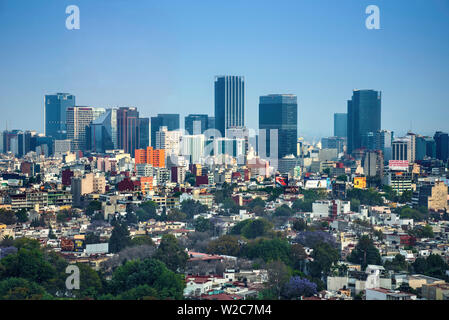 Mexique, Mexico, District Polanco, Skyline, voisinage Banque D'Images