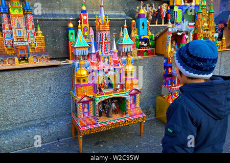 La Crèche de Noël traditionnel festival, Cracovie, Pologne, Europe Banque D'Images