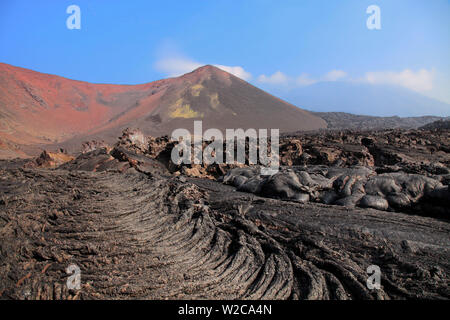 Volcan Tolbachik, péninsule du Kamchatka, Russie Banque D'Images