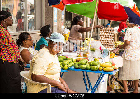 Marché de Victoria, Mahe, Seychelles Banque D'Images