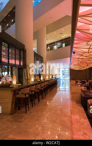 Pan Pacific Singapore, Singapour, lobby bar de l'hôtel Banque D'Images