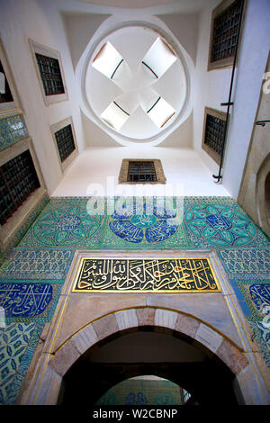 Détails du harem de Topkapi, Palais de Topkapi, Istanbul, Turquie Banque D'Images