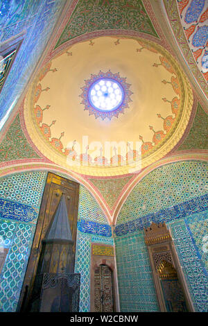 Détails du harem de Topkapi, Palais de Topkapi, Istanbul, Turquie Banque D'Images