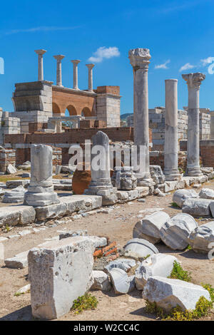 Basilique de Saint John, Ephèse, Selcuk, Izmir, Turquie Province Banque D'Images