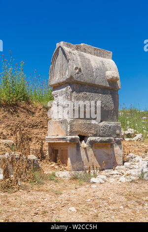 Ruines de la cité antique de Patara, à Antalya Province, Turkey Banque D'Images