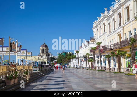 L'Ukraine, Crimée, Yalta, remblai de Yalta Banque D'Images