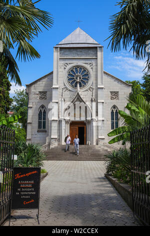 L'Ukraine, Crimée, Yalta, Église catholique romaine Banque D'Images