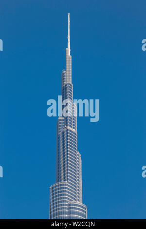 Burj Khalifa (plus haut bâtiment du monde), au centre-ville, Dubaï, Émirats Arabes Unis Banque D'Images