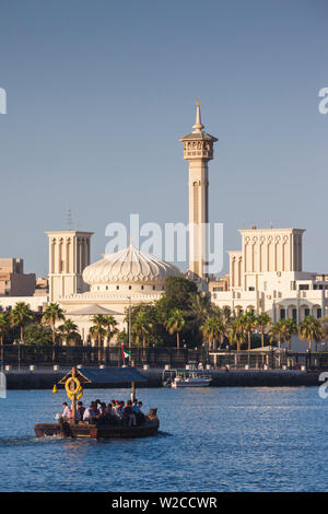 Émirats Arabes Unis, Dubai, Deira, Abra (bateau-taxi sur la Crique de Dubaï Banque D'Images