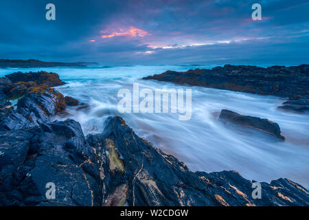 Royaume-uni, Ecosse, Argyll et Bute, Islay, Saligo Bay Banque D'Images