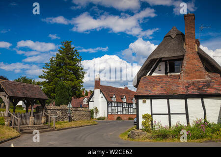 Royaume-uni, Angleterre, Warwickshire, Village de Welford-sur-Avon près de Stratford-upon-Avon Banque D'Images