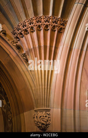 Royaume-uni, Angleterre, Greater Manchester, Manchester, la John Rylands Library Banque D'Images