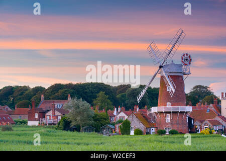 Royaume-uni, Angleterre, Norfolk, North Norfolk, Claj-next-the-Sea, le CLAJ Moulin Banque D'Images