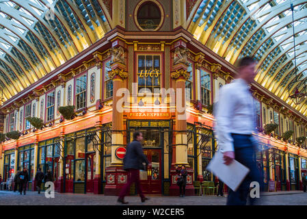 L'Angleterre, Londres, la City, Leadenhall Market Banque D'Images