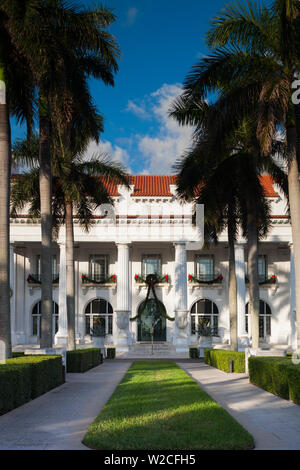 USA, Floride, Palm Beach, le Musée Flagler Banque D'Images