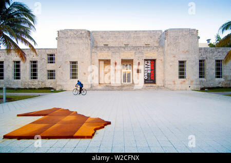 Floride, Miami Beach, Bass Museum of Art, l'Art Contemporain Banque D'Images