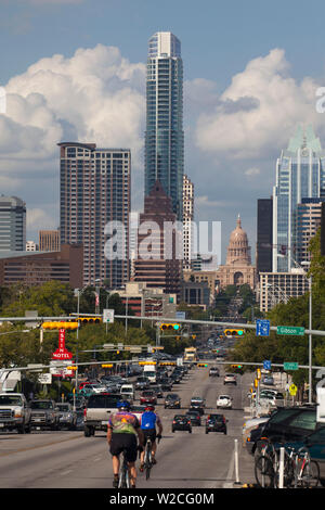 South Congress Avenue, Austin, Texas, États-Unis Banque D'Images