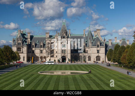 USA, North Carolina, Asheville, la Biltmore Estate, 250 prix accueil anciennement propriété de George Vanderbilt Banque D'Images