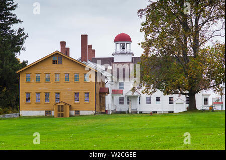 USA, New Hampshire, Canterbury, Canterbury Shaker Shaker Village, ancien de la communauté religieuse, les bâtiments Banque D'Images