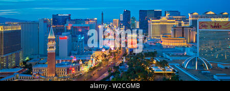 USA, Nevada, Las Vegas, le Strip Banque D'Images