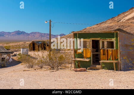 USA, Nevada, Rhyolite ghost town Banque D'Images