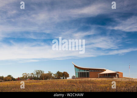 USA, Ohio, Beatrice, Homestead National Monument of America, Heritage Centre Banque D'Images