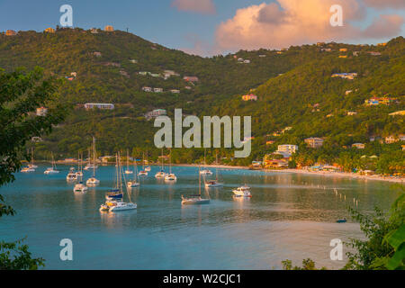 Caraïbes, îles Vierges britanniques, Tortola, Cane Garden Bay Banque D'Images