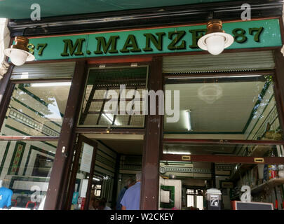M Manze anguille et Pie house London England UK Banque D'Images