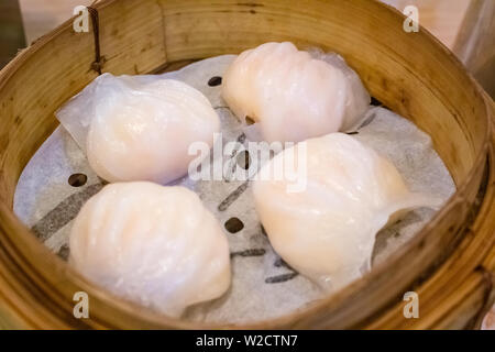 Une cuisine cantonaise traditionnelle Dumpling Crevettes Banque D'Images