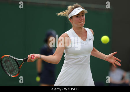 Londres, Royaume-Uni. 8 juillet, 2019. Tennis de Wimbledon, Londres, Royaume-Uni. Elins Svitolina, Ukraine, 2019 Allstar Crédit : photo library/Alamy Live News Banque D'Images