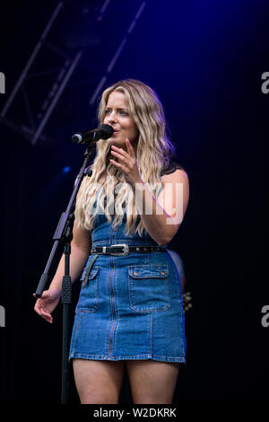 Les Shires en concert au Festival 2019 Cornbury, Chadlington, Oxfordshire Banque D'Images