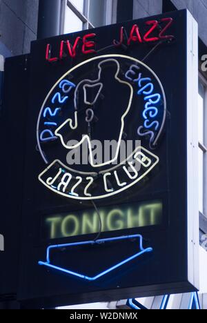 Pizza Express Jazz, Dean Street, London, W1, en Angleterre. Organisateur : Ethel Davies;Davies, Ethel. Banque D'Images