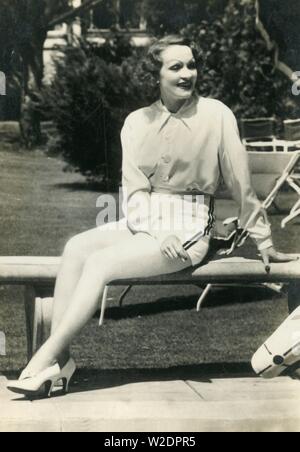 'Marlene Dietrich', 1938. Créateur : Inconnu. Banque D'Images