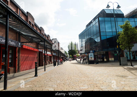 Centre-ville d'Oldham, Oldham, grand Manchester, UK. Banque D'Images