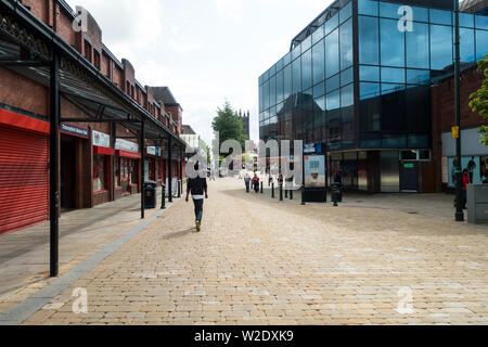 Centre-ville d'Oldham, Oldham, grand Manchester, UK. Banque D'Images