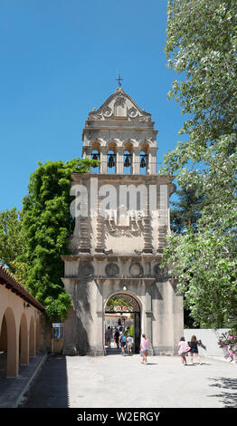 Monastère d'Agios Gerasimos sacré en Grèce KEFALONIA Banque D'Images