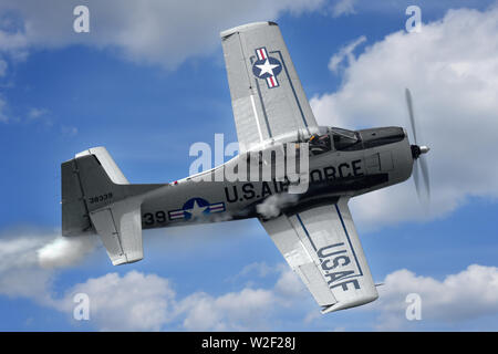 North American T-28 Trojan Banque D'Images