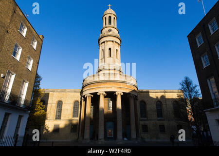 L'église St Mary London Banque D'Images