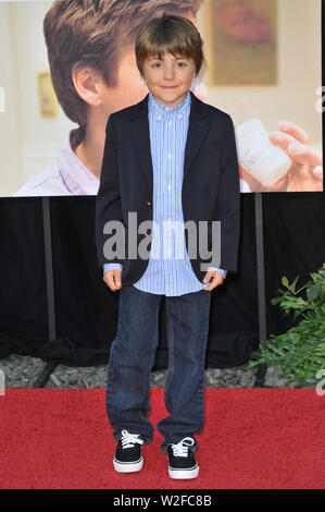 LOS ANGELES, CA. 16 août 2010 : Thomas Robinson lors de la première mondiale de son nouveau film 'Le Switch' situé à l'Cinerama Dome, Hollywood. © 2010 Paul Smith / Featureflash Banque D'Images