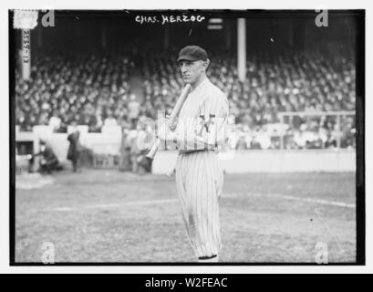 Charles 'Buck' Herzog, New York NL (baseball) Banque D'Images