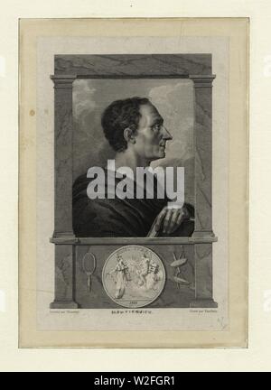 Charles de Secondat, baron de Montesquieu Banque D'Images