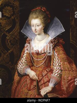 Charlotte Marguerite de Montmorency par Rubens (Frick Pittsburgh). Banque D'Images