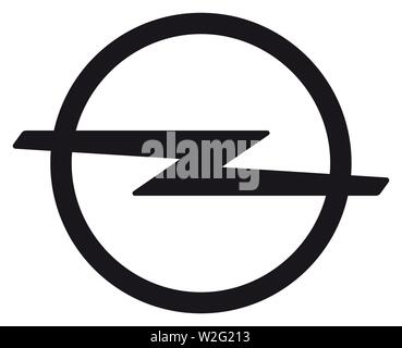 Logo, Opel, constructeur automobile, marque automobile, Allemagne Banque D'Images