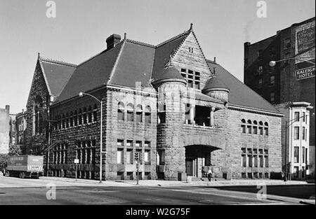 La Société historique de Chicago 632 North Dearborn Street, Chicago (Illinois) du comté de Cook. Banque D'Images