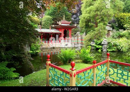 Chine - canton de Biddulph Grange Jardin - Staffordshire, Angleterre - Banque D'Images