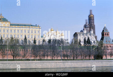 1970 - La Russie Kremlin à Moscou Russie bâtiment ca. 1978 Banque D'Images