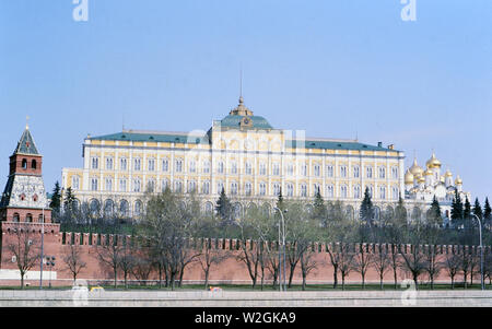 1970 - La Russie Kremlin à Moscou Russie bâtiment ca. 1978 Banque D'Images