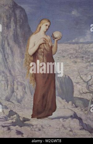 Pierre-Cécile Puvis de Chavannes 009. Banque D'Images